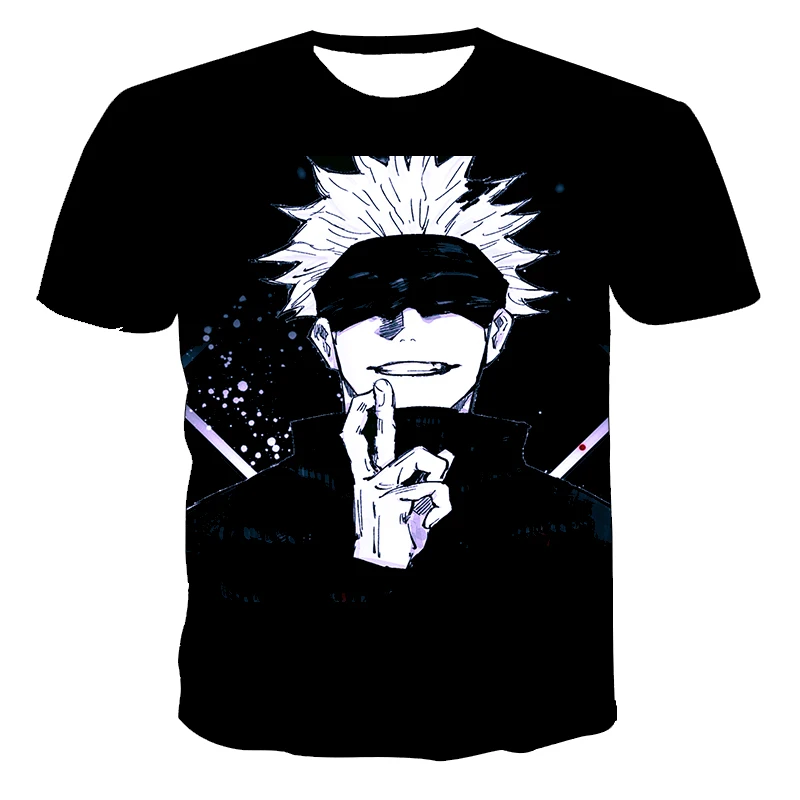 2021 Jujutsu kaisen 3D Print T-Shirts Men Women Anime Streetwear Fashion T Shirt Harajuku Cosplay Cool Tees Tops Unisex Clothing
2021 Jujutsu kaisen 3D Print T-Shirts Men Women Anime Streetwear Fashion T Shirt Harajuku Cosplay Cool Tees Tops Unisex Clothing