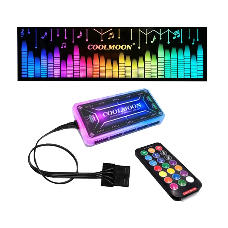 COOLMOON Chassis Light Board RGB Light Board Power Light Board 5V Luminous Image Card Backplane Computer Light Board
COOLMOON Chassis Light Board RGB Light Board Power Light Board 5V Luminous Image Card Backplane Computer Light Board