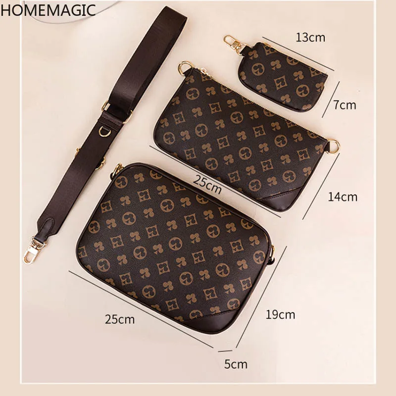HOMEMAGIC Fashion Men Messenger Bags Multiple Accessories Sling Crossbody Shoulder Bag Male Classic Zipper Black Leather Bag
HOMEMAGIC Fashion Men Messenger Bags Multiple Accessories Sling Crossbody Shoulder Bag Male Classic Zipper Black Leather Bag