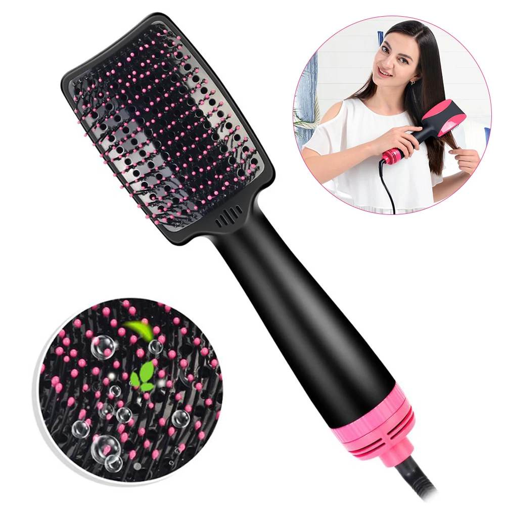 Adjustable Hot Air Comb 2 In 1 Hair Dryer Comb Curling Brush Hair Styling Tools SER88
Adjustable Hot Air Comb 2 In 1 Hair Dryer Comb Curling Brush Hair Styling Tools SER88