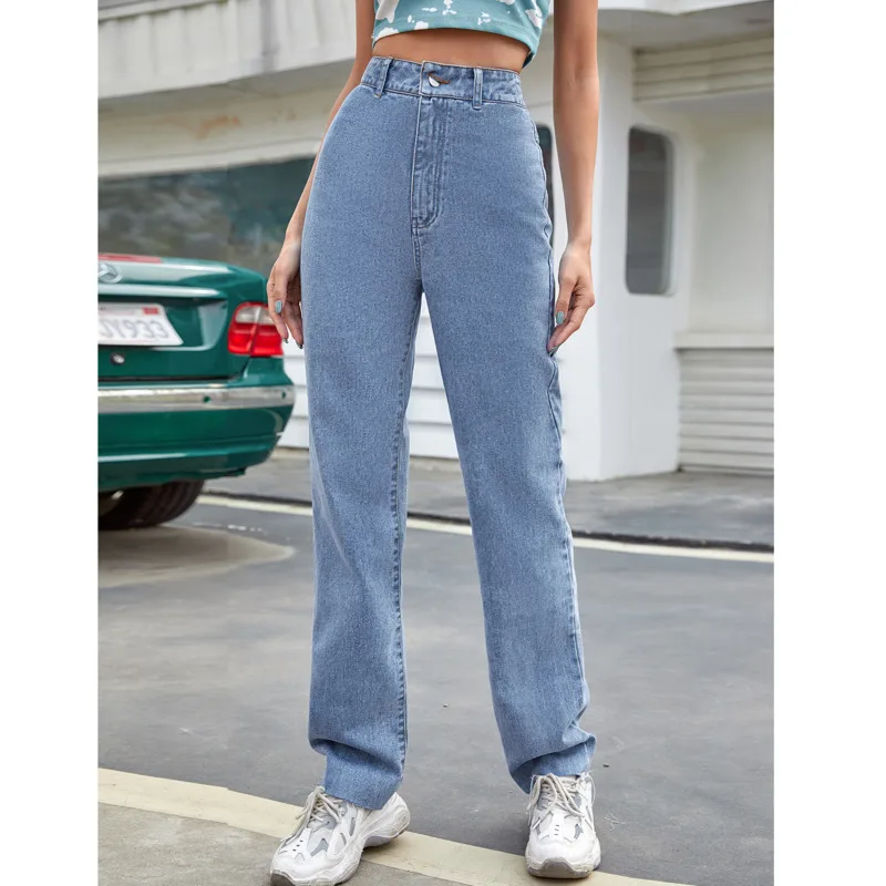 2021 Spring Autumn New Wide Leg Ladies Skinny Jeans Woman Straight Loose High Waisted Jeans Women Pants Casual Blue Long Pants
2021 Spring Autumn New Wide Leg Ladies Skinny Jeans Woman Straight Loose High Waisted Jeans Women Pants Casual Blue Long Pants
