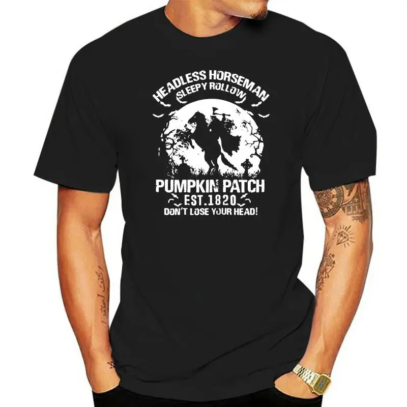 Headless Horseman Sleepy Hollow Pumpkin Ptach - Men'S Black T-Shirt Tee New Cool Tee Shirt
Headless Horseman Sleepy Hollow Pumpkin Ptach - Men'S Black T-Shirt Tee New Cool Tee Shirt