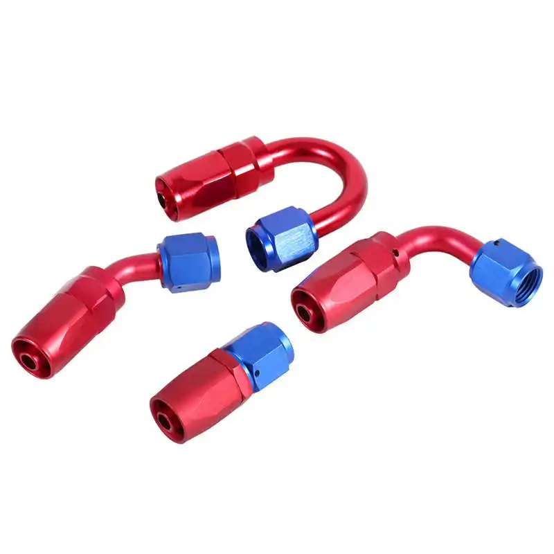 AN6 Racing Oil / Fuel Line Hose End Swivel Male Fitting Adapter Blue Red Color
AN6 Racing Oil / Fuel Line Hose End Swivel Male Fitting Adapter Blue Red Color