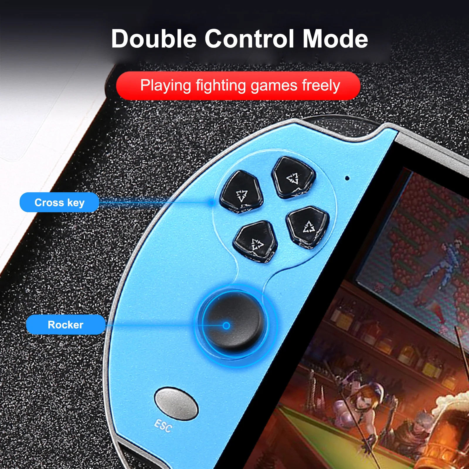 a1TN6U 1ZIB X12 Plus 7 inch Video Console /1000 s 16GB Handheld Double Joystick Game Controller AV Output TF Card Music E-book
a1TN6U 1ZIB X12 Plus 7 inch Video Console /1000 s 16GB Handheld Double Joystick Game Controller AV Output TF Card Music E-book