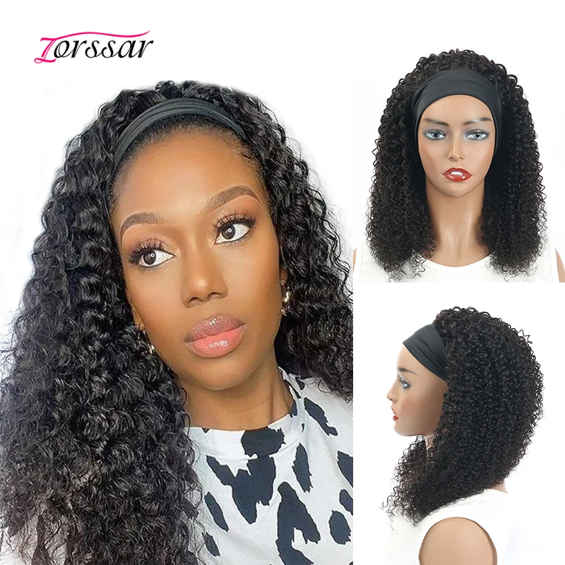 Curly Headband Human Hair Wig With HeadBand Brazilian Remy Human Hair Full Machine Made Wigs 180% Density for Black Women
Curly Headband Human Hair Wig With HeadBand Brazilian Remy Human Hair Full Machine Made Wigs 180% Density for Black Women