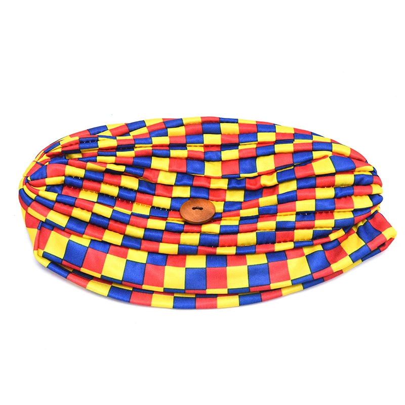 Women Fashion Button Headband Head Wrap Facemask Holder Stretchy Printing Turban Hat Headscarf
Women Fashion Button Headband Head Wrap Facemask Holder Stretchy Printing Turban Hat Headscarf