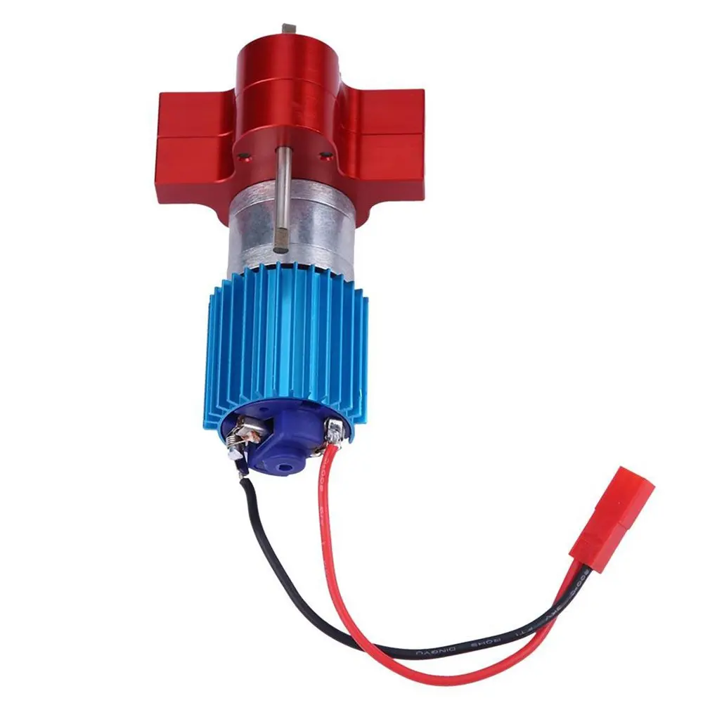 Speed Change Gear Box Metal Gearbox with 370 Brush Motor Anodizing Treatment for Heatsink and Mount Base for WPL 1633 RC Car
Speed Change Gear Box Metal Gearbox with 370 Brush Motor Anodizing Treatment for Heatsink and Mount Base for WPL 1633 RC Car