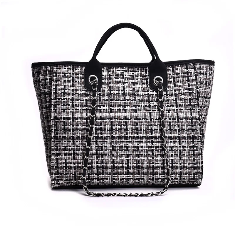 Free shipping explosive women's bag hundred simple check color chain bucket bag single shoulder messenger large capacity bag
Free shipping explosive women's bag hundred simple check color chain bucket bag single shoulder messenger large capacity bag