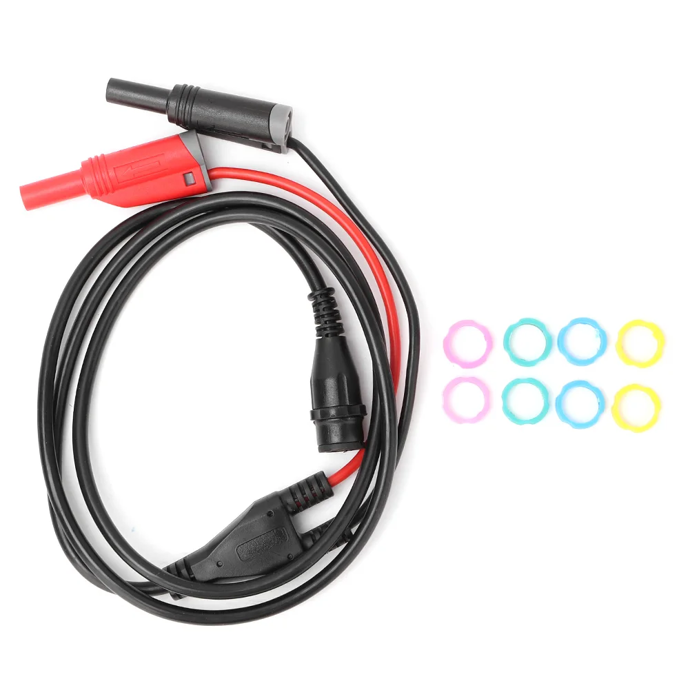 P1204 BNC Male Plug to Safety Banana Plug Coaxial Cable Oscilloscope Test Lead 100cm
P1204 BNC Male Plug to Safety Banana Plug Coaxial Cable Oscilloscope Test Lead 100cm
