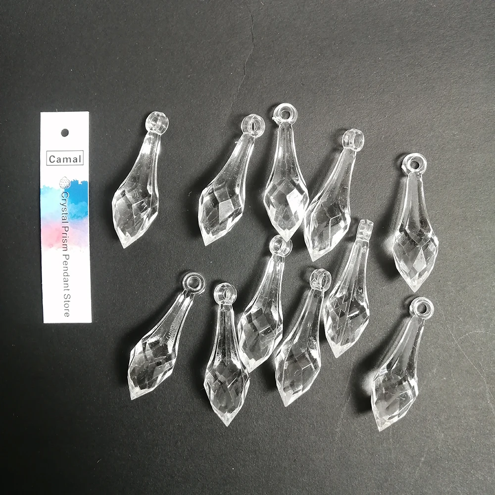 Camal 60pcs 46MM Acrylic Crystal Pointed Drop Pendant Chandelier Curtain Wedding Party Lamp Lighting Christmas Tree Hanging DIY
Camal 60pcs 46MM Acrylic Crystal Pointed Drop Pendant Chandelier Curtain Wedding Party Lamp Lighting Christmas Tree Hanging DIY