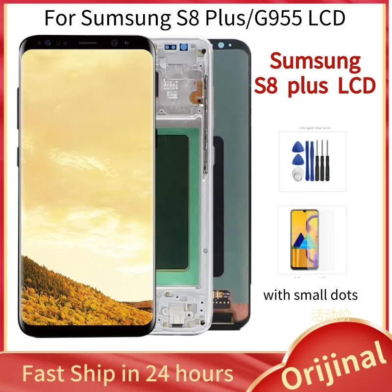 Оригинальный AMOLED ЖК-дисплей для SAMSUNG Galaxy S8 Plus G955 G955D/S дисплей с рамкой сенсорный экран дигитайзер Замена + пакет услуг
Оригинальный AMOLED ЖК-дисплей для SAMSUNG Galaxy S8 Plus G955 G955D/S дисплей с рамкой сенсорный экран дигитайзер Замена + пакет услуг
