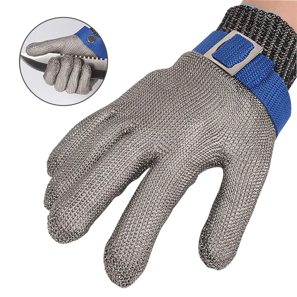 Anti-cut Stainless Steel Wire Gloves Fishing Outdoor Safety Cut-Ressistant Stab Metal Mesh Butcher Protect Meat Gloves
Anti-cut Stainless Steel Wire Gloves Fishing Outdoor Safety Cut-Ressistant Stab Metal Mesh Butcher Protect Meat Gloves