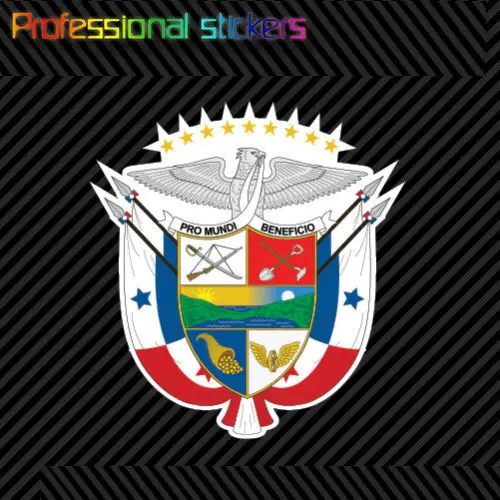 Panamanian Coat of Arms Sticker Decal Self Adhesive Vinyl Panama Flag PAN PA Stickers for Cars, Bicycles, Laptops, Motos
Panamanian Coat of Arms Sticker Decal Self Adhesive Vinyl Panama Flag PAN PA Stickers for Cars, Bicycles, Laptops, Motos