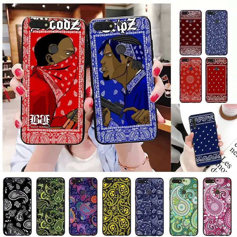 Bloodz&Cripz Gang bandana pattern Phone Case For Huawei Honor 7A 7C ru 5.7 8 8x 9 10 20lite 10i 20i Honor Play 6.3
Bloodz&Cripz Gang bandana pattern Phone Case For Huawei Honor 7A 7C ru 5.7 8 8x 9 10 20lite 10i 20i Honor Play 6.3