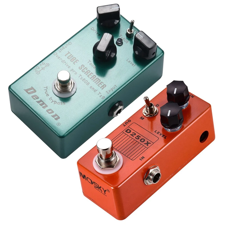 MOSKY 2 предмета трубка Screamer Overdrive Pro в винтажном стиле педаль эффектов для электрогитары зеленый и оранжевый
MOSKY 2 предмета трубка Screamer Overdrive Pro в винтажном стиле педаль эффектов для электрогитары зеленый и оранжевый