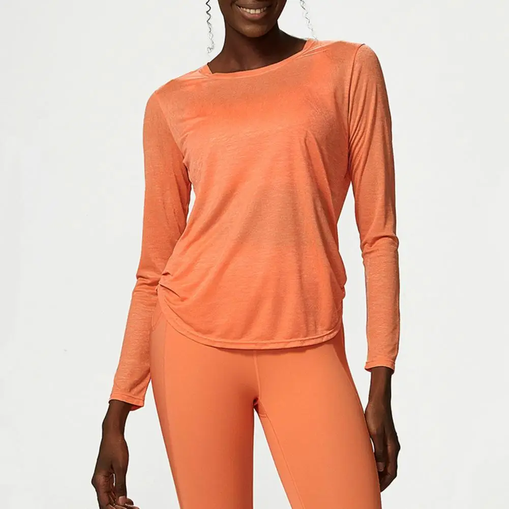 Sport Shirts Sport Shirts Practical High Elasticity Athletic Activewear Long Sleeve Running Top
Sport Shirts Sport Shirts Practical High Elasticity Athletic Activewear Long Sleeve Running Top