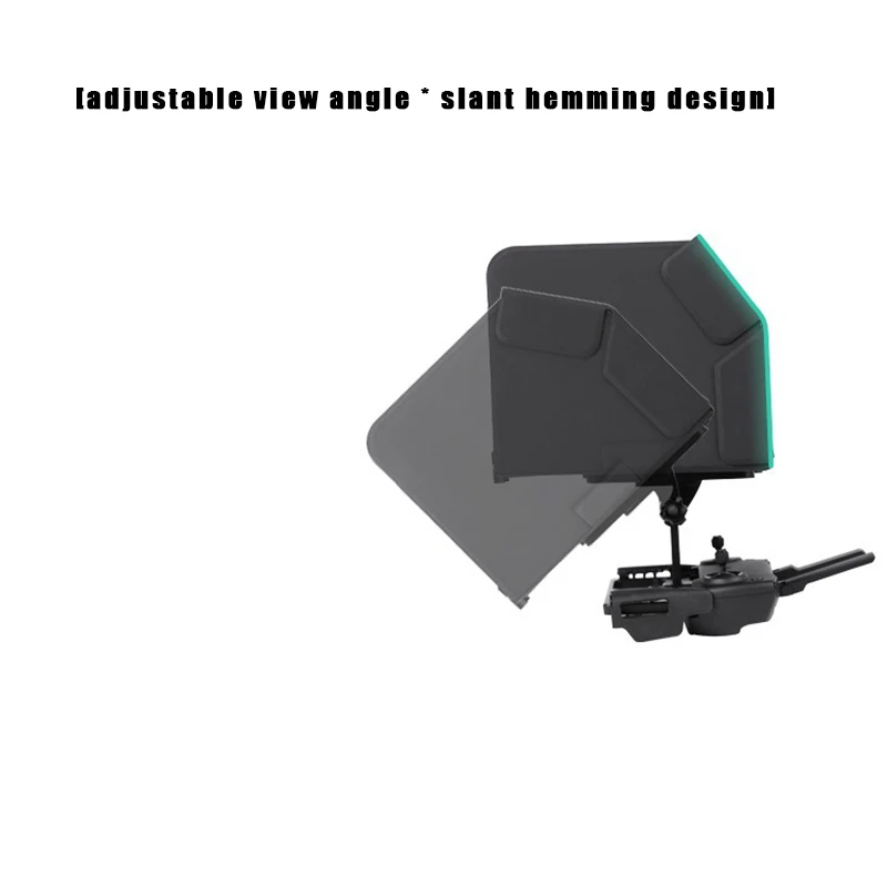 Remote Control Tablet Sun Shade Folding Sun Hood With lanyard Adjustable Angle for Drones Accessories Tablet Holder With Hood 
Remote Control Tablet Sun Shade Folding Sun Hood With lanyard Adjustable Angle for Drones Accessories Tablet Holder With Hood
