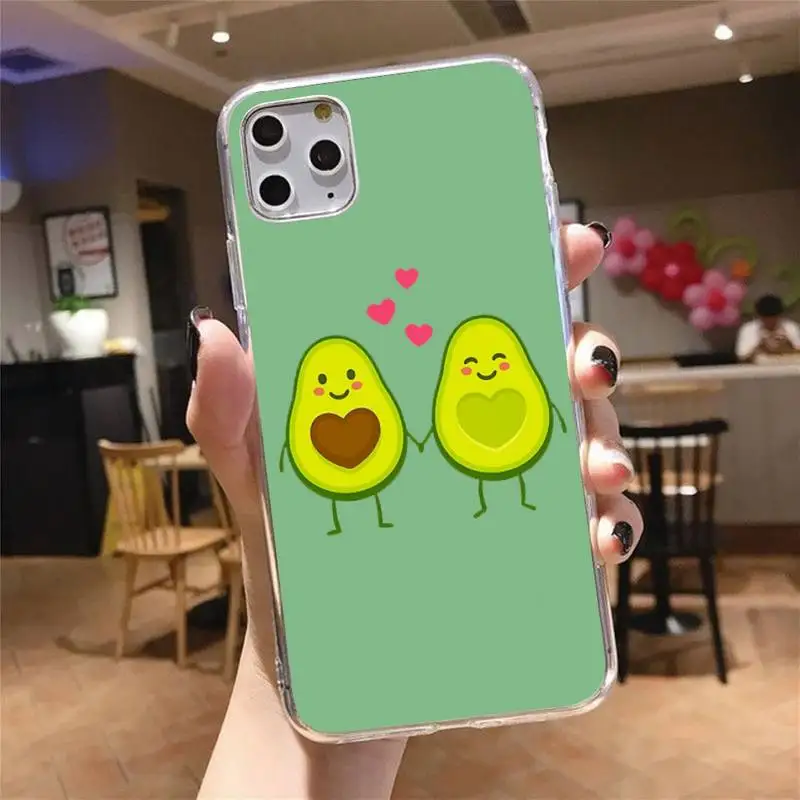 Avocado cute cartoon Phone Case Transparent for iPhone 6 7 8 11 12 s mini pro X XS XR MAX Plus cover funda shell
Avocado cute cartoon Phone Case Transparent for iPhone 6 7 8 11 12 s mini pro X XS XR MAX Plus cover funda shell