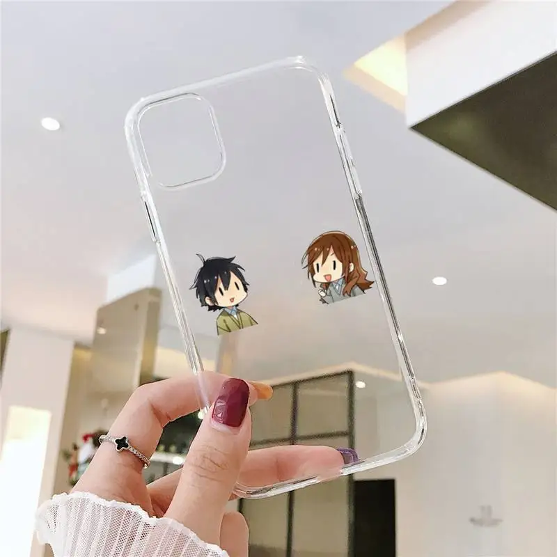 Horimiya Phone Case Transparent for iPhone 6 7 8 11 12 s mini pro X XS XR MAX Plus SE cover funda
Horimiya Phone Case Transparent for iPhone 6 7 8 11 12 s mini pro X XS XR MAX Plus SE cover funda