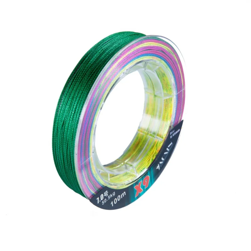 New 9 series 100M PE fishing line good water cut lure main line anti-bite Multifilament not easy to knot for Carp Fishing Wire
New 9 series 100M PE fishing line good water cut lure main line anti-bite Multifilament not easy to knot for Carp Fishing Wire