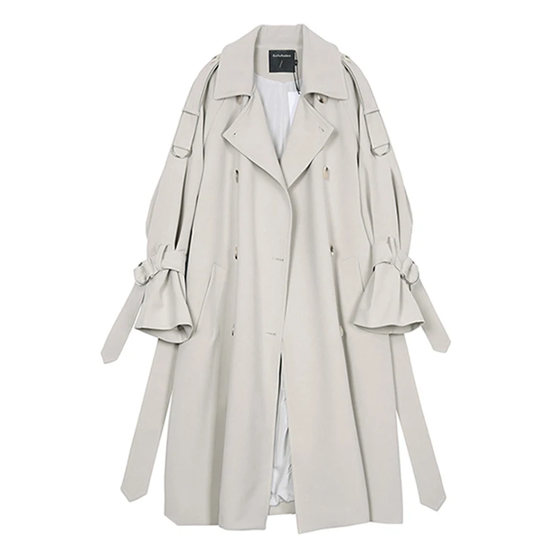 New Korean Version Chic Loose Knee-length Thin Long Coat Women Lapel Oversized Causal Comfortable Outdoor Trench Coat for Women
New Korean Version Chic Loose Knee-length Thin Long Coat Women Lapel Oversized Causal Comfortable Outdoor Trench Coat for Women