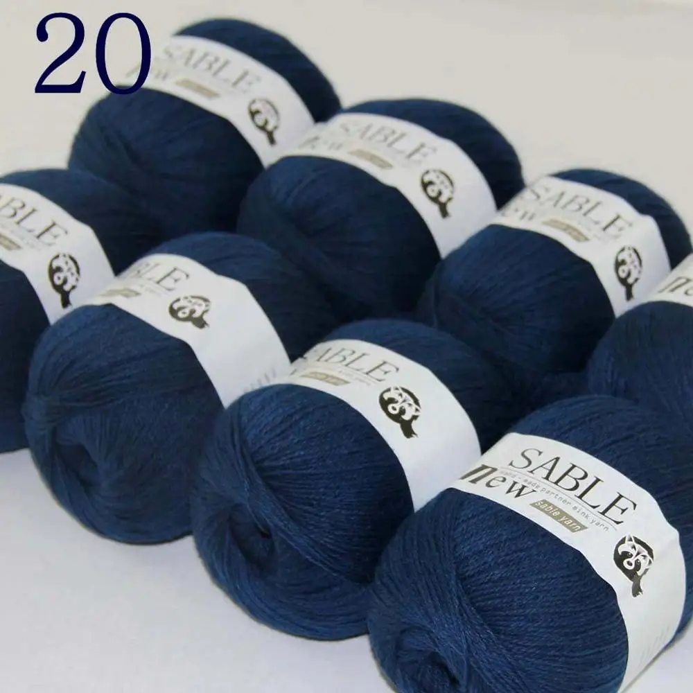 Sale Super Soft 8X50g Pure Sable Cashmere Wrap Shawls Hand Knit Wool Crochet Yarn SteelBlue 243-20-8
Sale Super Soft 8X50g Pure Sable Cashmere Wrap Shawls Hand Knit Wool Crochet Yarn SteelBlue 243-20-8