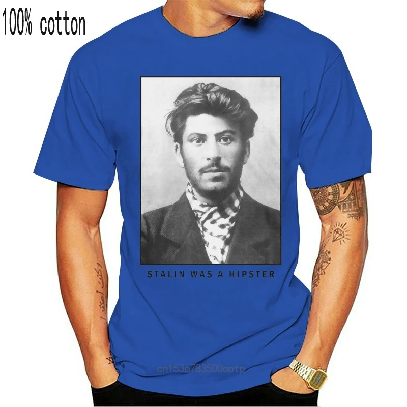 

New Stalin Was A Hipster Retro T Shirt , Men's Women's All Sizes 2021 2021 Fashion Men's T-shirts Short Sleeve