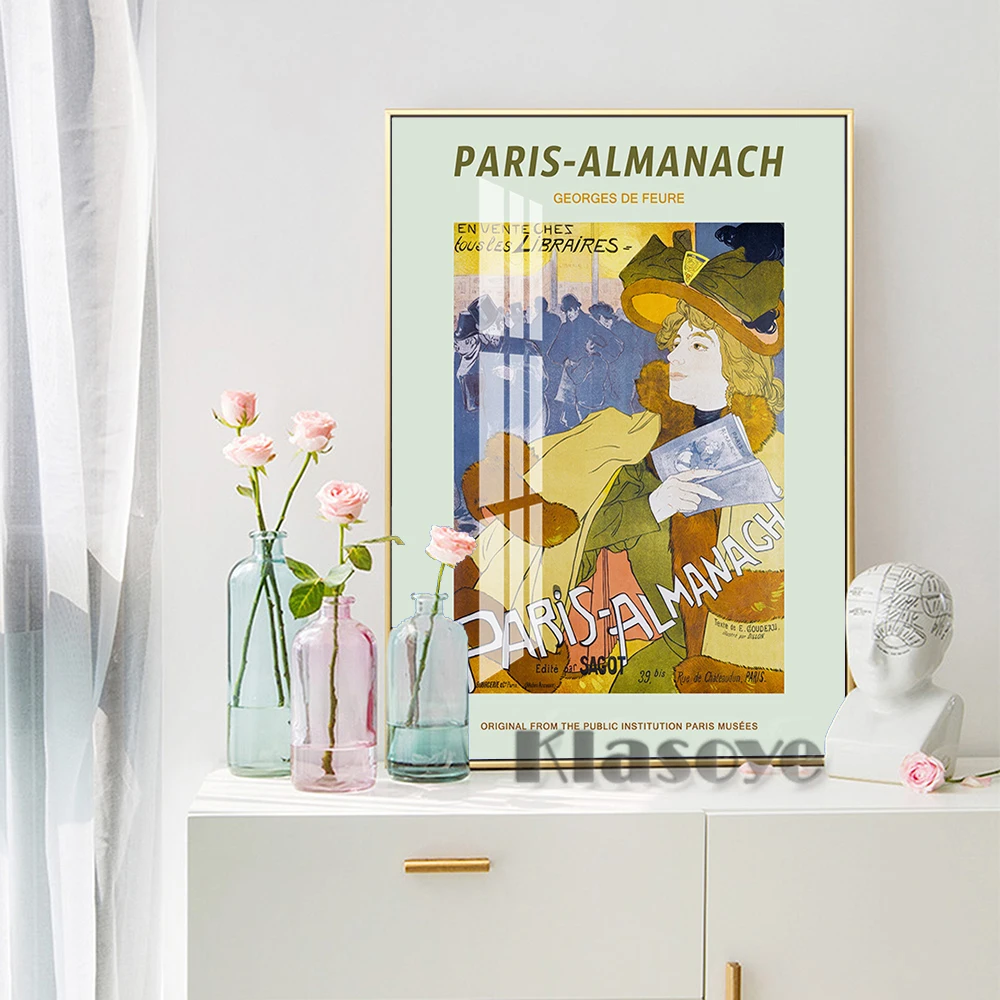 Georges De Feure Exhibition Museum Wall Art Prints Poster Paris Almanach Art Nouveau Style Portrait Wall Stickers Home Decor
Georges De Feure Exhibition Museum Wall Art Prints Poster Paris Almanach Art Nouveau Style Portrait Wall Stickers Home Decor
