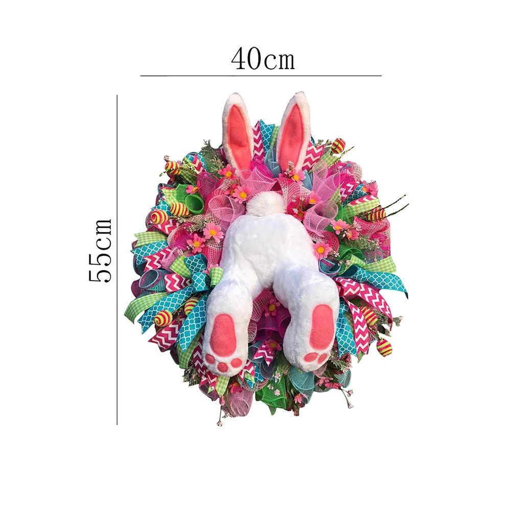 Easter Thie Bunny Butt Wreath for Front Door Rabbit Hanging Garland Decoration Spring DIY Funny Rabbit Cartoon Animal Ornaments
Easter Thie Bunny Butt Wreath for Front Door Rabbit Hanging Garland Decoration Spring DIY Funny Rabbit Cartoon Animal Ornaments