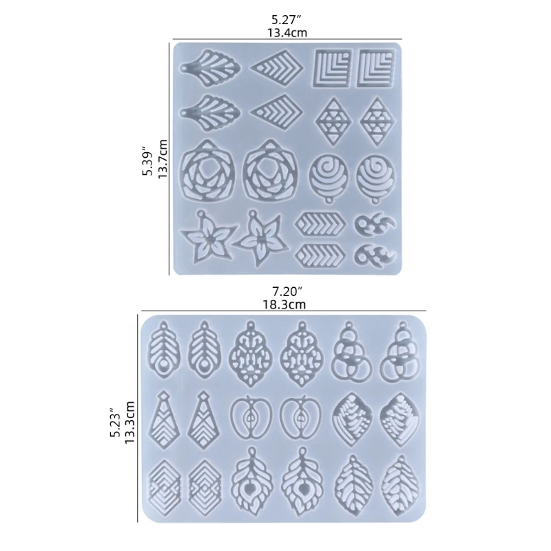 95AB Resin Molds Are Suitable for Jewelry Silicone Resin Jewelry Molds Including Earrings Pendants Bracelets Necklaces Molds
95AB Resin Molds Are Suitable for Jewelry Silicone Resin Jewelry Molds Including Earrings Pendants Bracelets Necklaces Molds