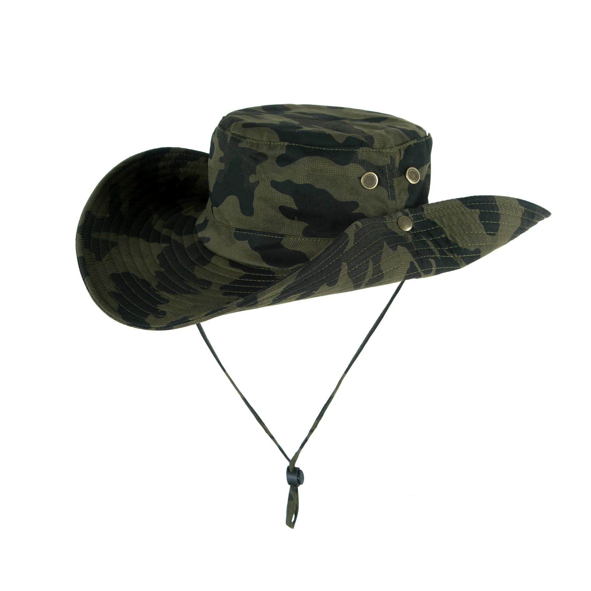Jungle sunscreen camouflage fishing camouflage Beni hat jungle round edge hat Outdoor fisherman hat mountaineering
Jungle sunscreen camouflage fishing camouflage Beni hat jungle round edge hat Outdoor fisherman hat mountaineering