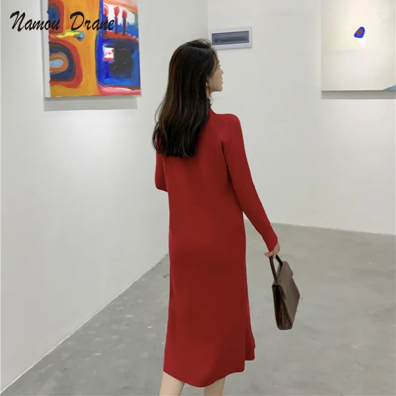 Pleated Dress Female Summer 2021 New Korean Style Design Sense Niche Temperament Split High Waist Slim Shirt Skirt Red dress
Pleated Dress Female Summer 2021 New Korean Style Design Sense Niche Temperament Split High Waist Slim Shirt Skirt Red dress
