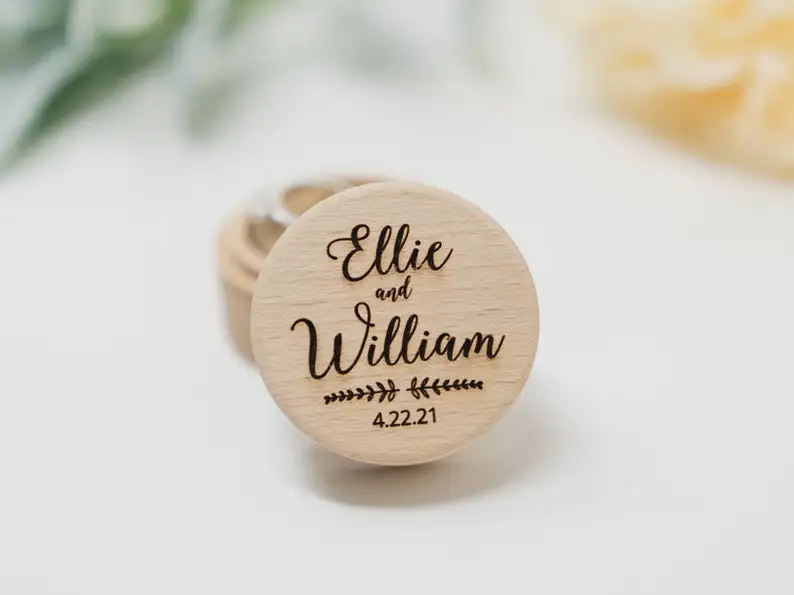 Personalized Ring Box, Laser Engraved Ring Box, Ring Bearer Box, Wedding Ring Box, Proposal Ring Box, Christmas Gift Box
Personalized Ring Box, Laser Engraved Ring Box, Ring Bearer Box, Wedding Ring Box, Proposal Ring Box, Christmas Gift Box