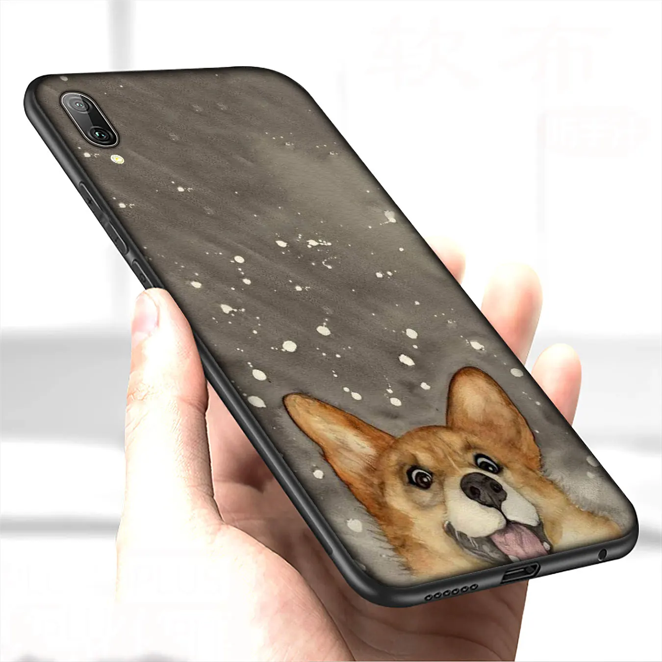 IYICAO Cartoon Cute Cat DOG Corgi Husky Soft Silicone Case for Huawei P30 P20 Pro P10 P9 Lite Mini 2017 2016 P Smart Z 2019 | Мобильные