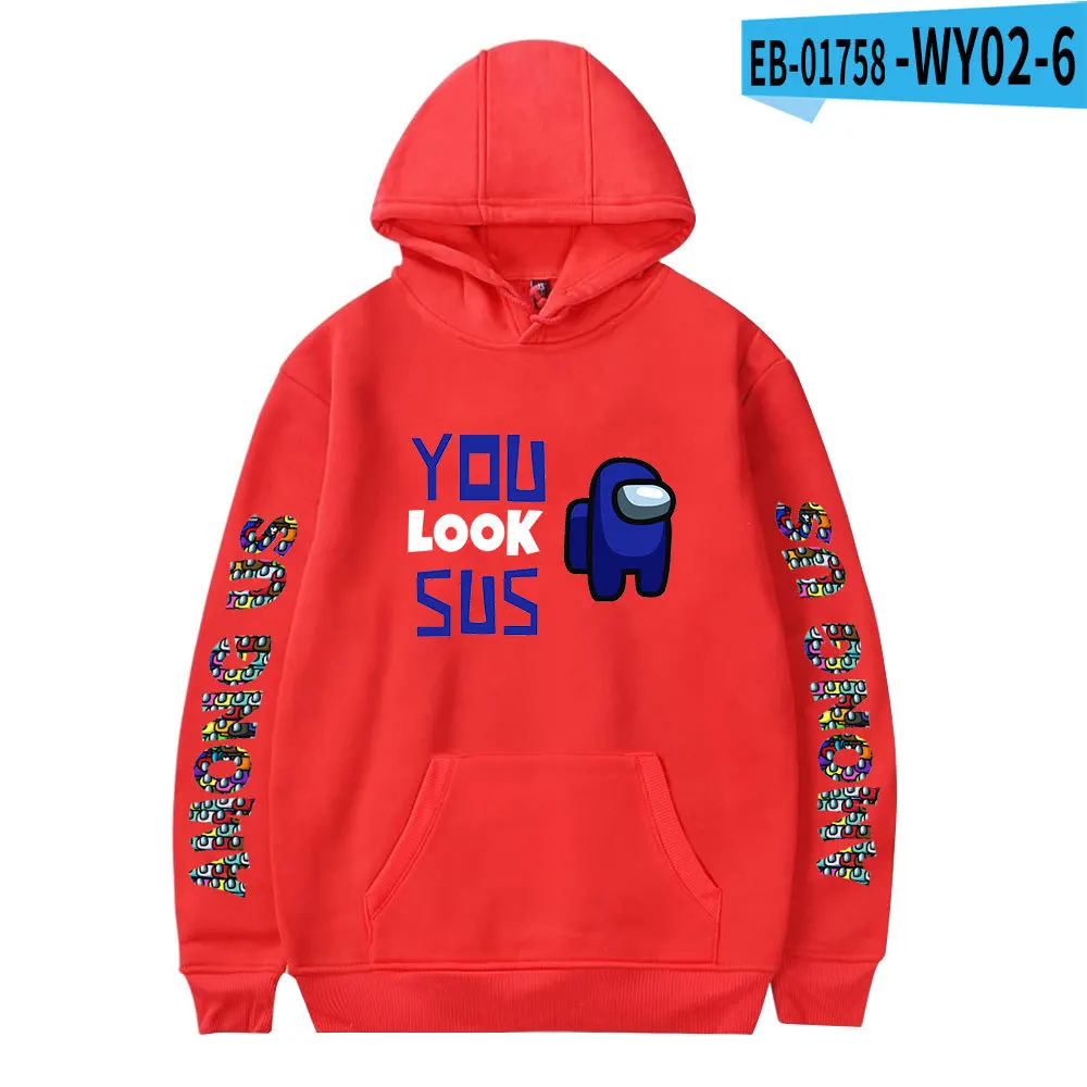 Among Us 2D Print Hoodie Men's Women's Cute Sweatshirt Clothes Fall Game Harajuku Fashion Casual Teen Street Cool Red Pullover
Among Us 2D Print Hoodie Men's Women's Cute Sweatshirt Clothes Fall Game Harajuku Fashion Casual Teen Street Cool Red Pullover