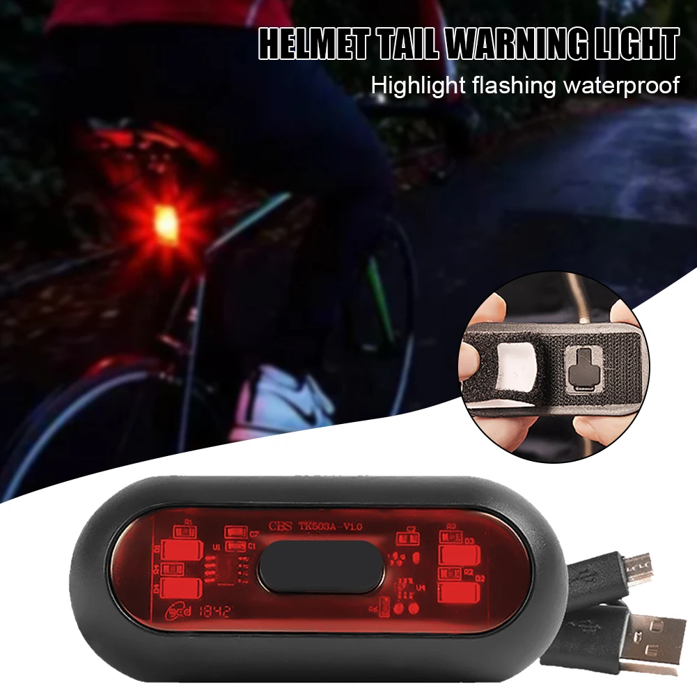 Motorcycle New Helmet Taillight USB Rechargeable 3 Mode Bicycle Helmet Taillamp Safety Signal Warning Lamp IPX6 Waterproof Lamp
Motorcycle New Helmet Taillight USB Rechargeable 3 Mode Bicycle Helmet Taillamp Safety Signal Warning Lamp IPX6 Waterproof Lamp