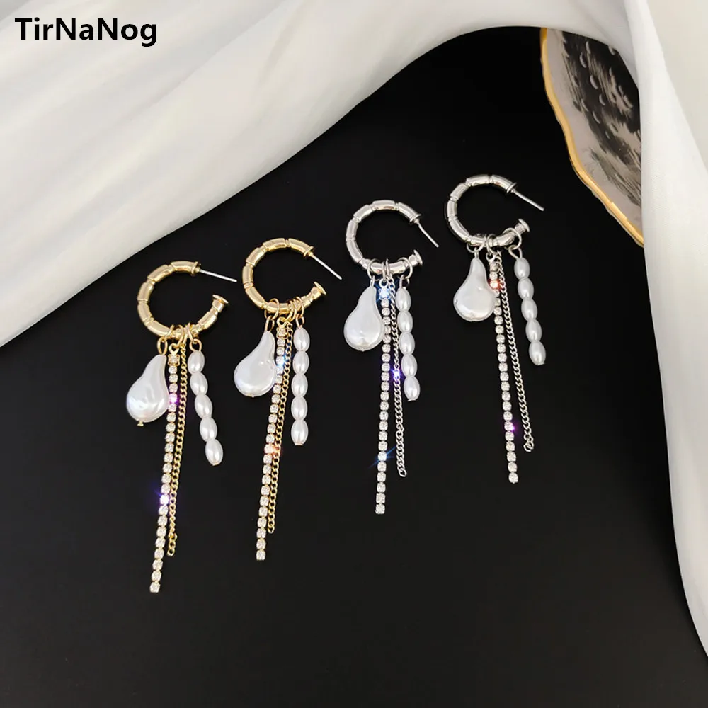 Baroque Pearl Earring Tassel Long Earrings Exaggerated Fashion Bohemia Stud Earrings Women Jewelry Gifts
Baroque Pearl Earring Tassel Long Earrings Exaggerated Fashion Bohemia Stud Earrings Women Jewelry Gifts