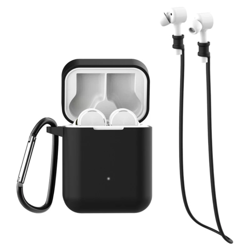 Carry Case Compatible with Mi Air Headphone Travel Case Silicone Made Equipped with Anti-Lost Rope & Buckle
Carry Case Compatible with Mi Air Headphone Travel Case Silicone Made Equipped with Anti-Lost Rope & Buckle
