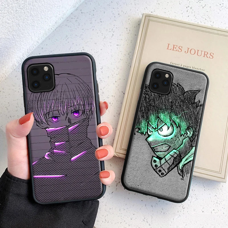 Anime My Hero Academia Deku Bakugou Boku No Hero Phone Case For iPhone 6 6S 7 8 X XS XR 11 12 1313 Pro Mini SE 2020 Black Cover
Anime My Hero Academia Deku Bakugou Boku No Hero Phone Case For iPhone 6 6S 7 8 X XS XR 11 12 1313 Pro Mini SE 2020 Black Cover