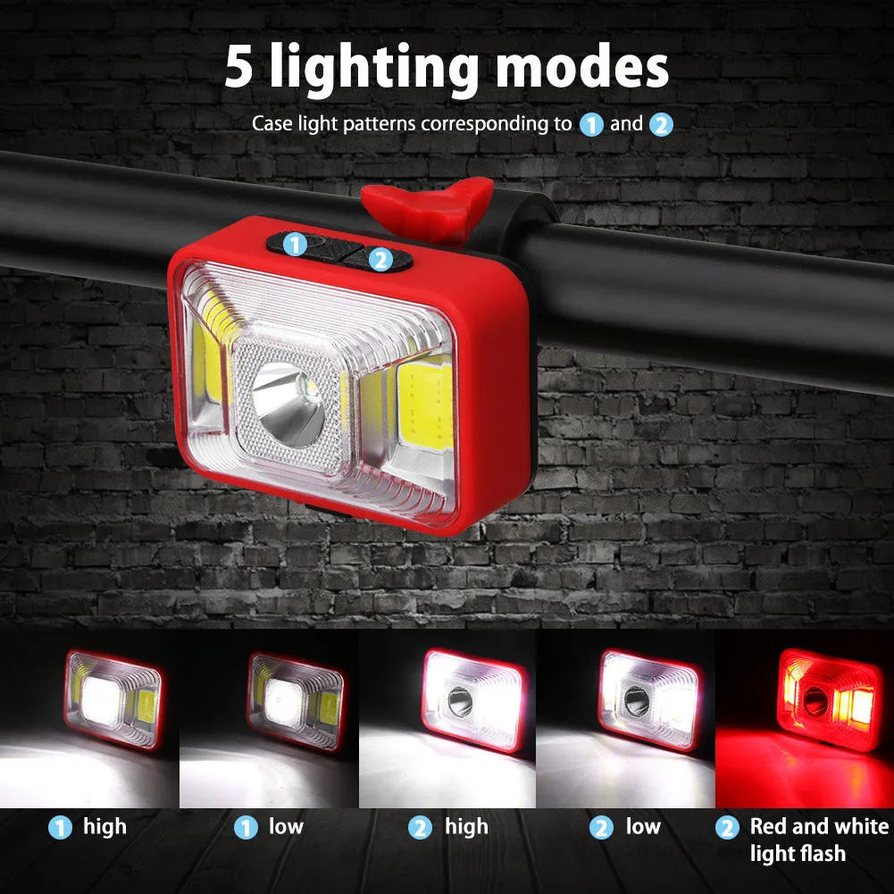 Outdoor Camping Headlight LED COB USB Rechargeable Headlamp Super Bright Waterproof Head Torch Headlight Camping Equipment
Outdoor Camping Headlight LED COB USB Rechargeable Headlamp Super Bright Waterproof Head Torch Headlight Camping Equipment