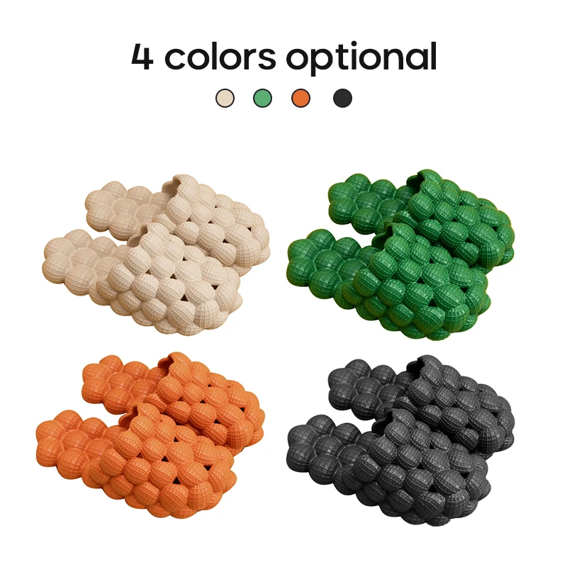 Bubble Slippers EVA Candy Color Soft Ingenious Fashion Cool Drag Net Celebrity Home Beach Massage Bottom Slippers Female Slipper
Bubble Slippers EVA Candy Color Soft Ingenious Fashion Cool Drag Net Celebrity Home Beach Massage Bottom Slippers Female Slipper