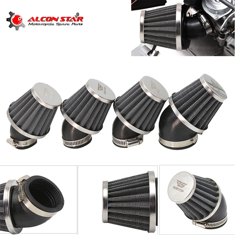 Alconstar-Motorcycle Air Filter 35mm 38mm 42mm 48mm Cleaner Clamp-on 45 Degree Bend Air Intake Filters Motorbike Accessorie
Alconstar-Motorcycle Air Filter 35mm 38mm 42mm 48mm Cleaner Clamp-on 45 Degree Bend Air Intake Filters Motorbike Accessorie