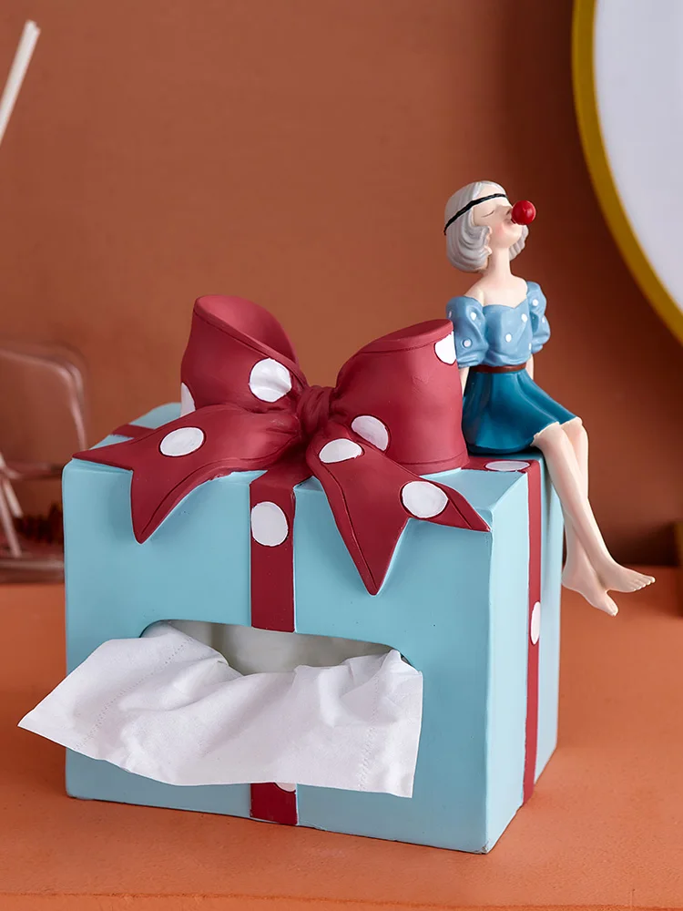 Tissue Box Ornament Creative Cute Bubble Girl Drawing Paper Box Bedroom Living Room Tea Table Storage Box
Tissue Box Ornament Creative Cute Bubble Girl Drawing Paper Box Bedroom Living Room Tea Table Storage Box