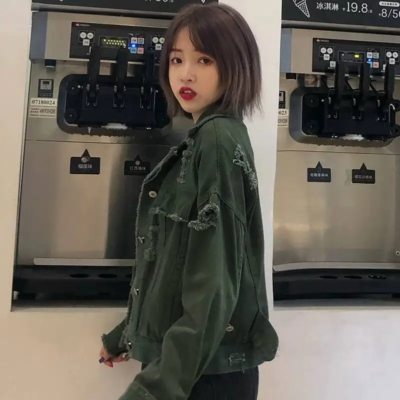 2020 Spring And Autumn New Style Korean-style Loose Cowboy Short Jacket Student Gown Versatile BF Hong Kong Style Jacket
2020 Spring And Autumn New Style Korean-style Loose Cowboy Short Jacket Student Gown Versatile BF Hong Kong Style Jacket