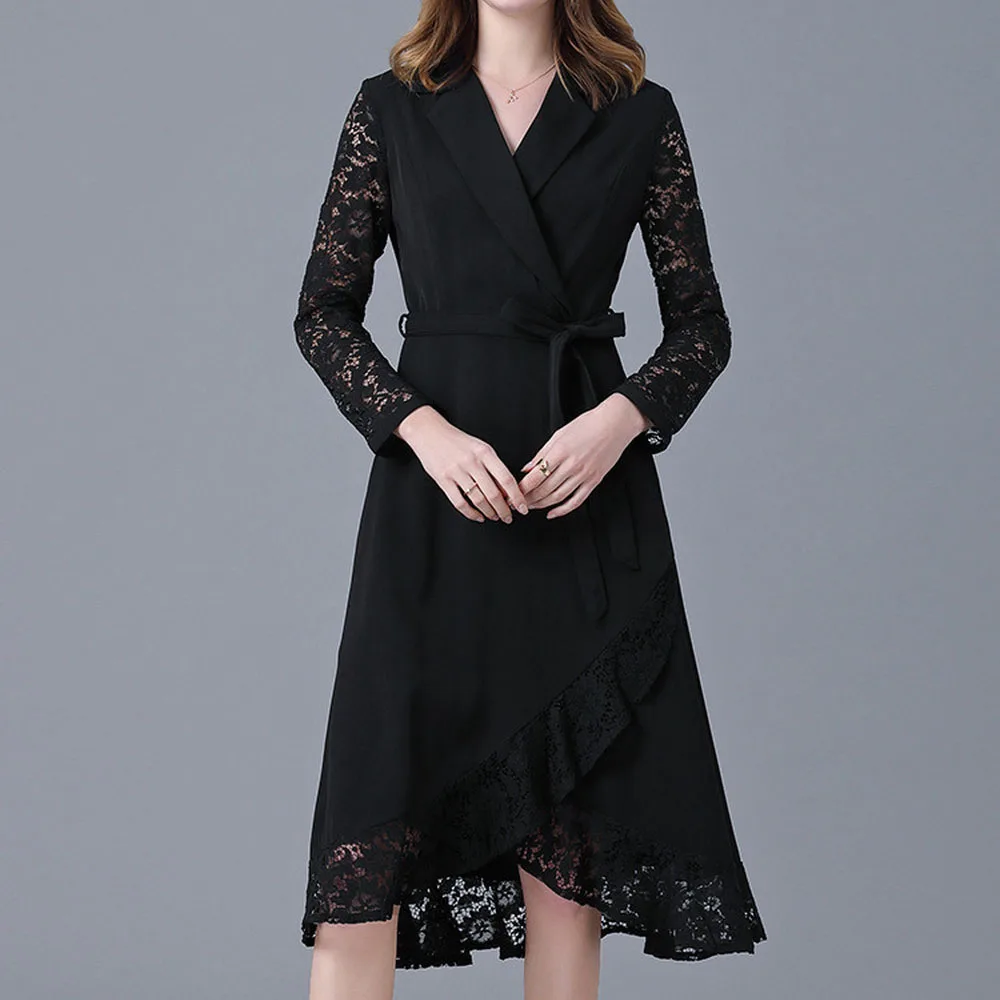 Vintage Ladies Slim Lace Ruffles Dress Women Plus Size5XL Elegant Hollow Out Long Sleeve Party Dress Fashion Sashes A-Line Dress
Vintage Ladies Slim Lace Ruffles Dress Women Plus Size5XL Elegant Hollow Out Long Sleeve Party Dress Fashion Sashes A-Line Dress