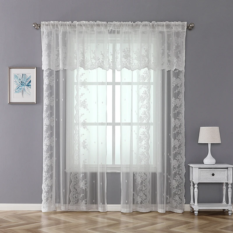 1Pc Curtains Pastoral Style White Lace Tulle Curtains Jacquard Window Sheer Curtain For Living Room Bedroom Dropship
1Pc Curtains Pastoral Style White Lace Tulle Curtains Jacquard Window Sheer Curtain For Living Room Bedroom Dropship