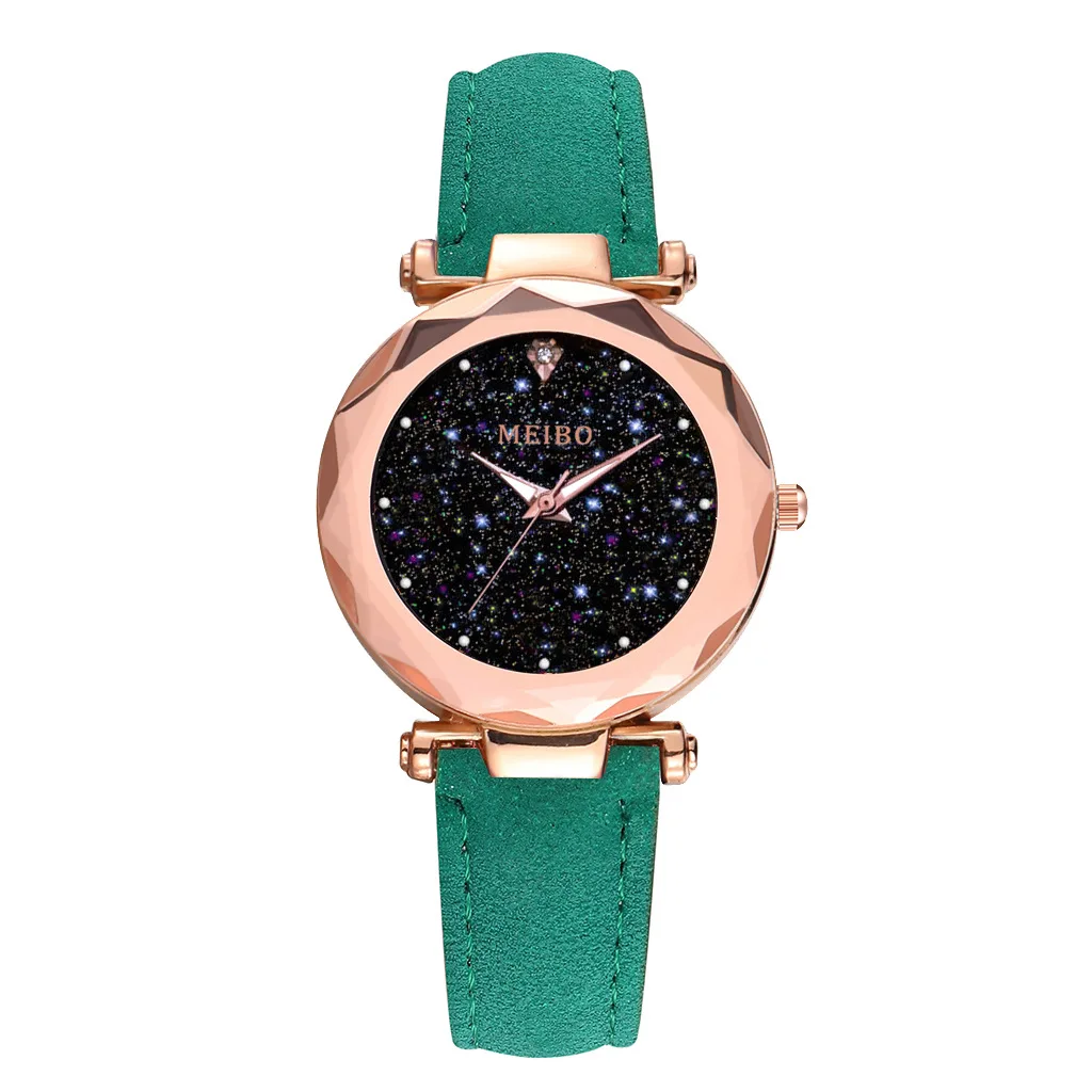 Korean version of starry sky literal leather belt watch simple temperament small dial three-hand quartz watch
Korean version of starry sky literal leather belt watch simple temperament small dial three-hand quartz watch