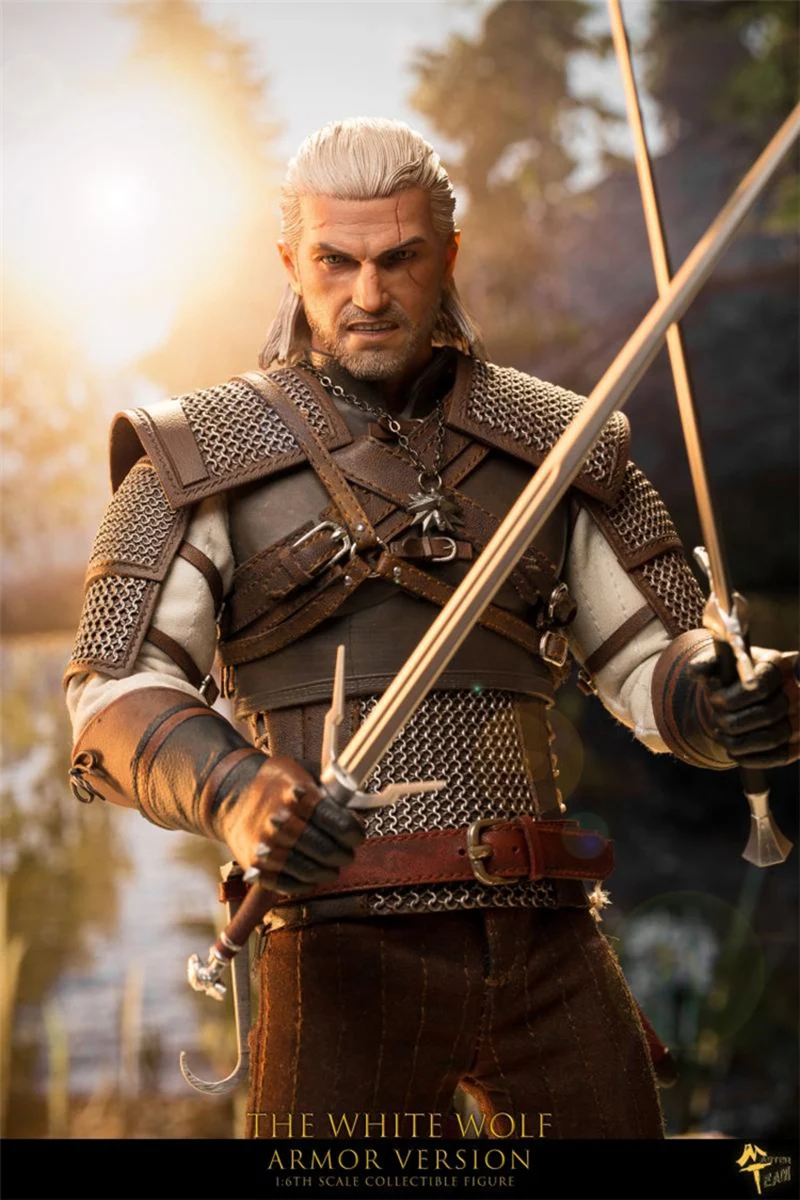1/6 MTTOYS MT006 Armor Ver. Экшн-фигурки Белого Волка, охотника на демонов, Геральт, полный набор для мужчин 12 дюймов, модель
1/6 MTTOYS MT006 Armor Ver. Экшн-фигурки Белого Волка, охотника на демонов, Геральт, полный набор для мужчин 12 дюймов, модель