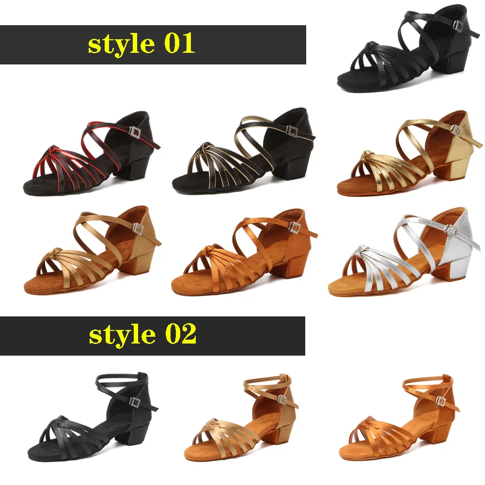 New Children Dance Shoes for Girls Women Ballroom Latin shoes Ladies Modern Tango Dancing Performance Shoes Salsa Sandals 3.5CM
New Children Dance Shoes for Girls Women Ballroom Latin shoes Ladies Modern Tango Dancing Performance Shoes Salsa Sandals 3.5CM