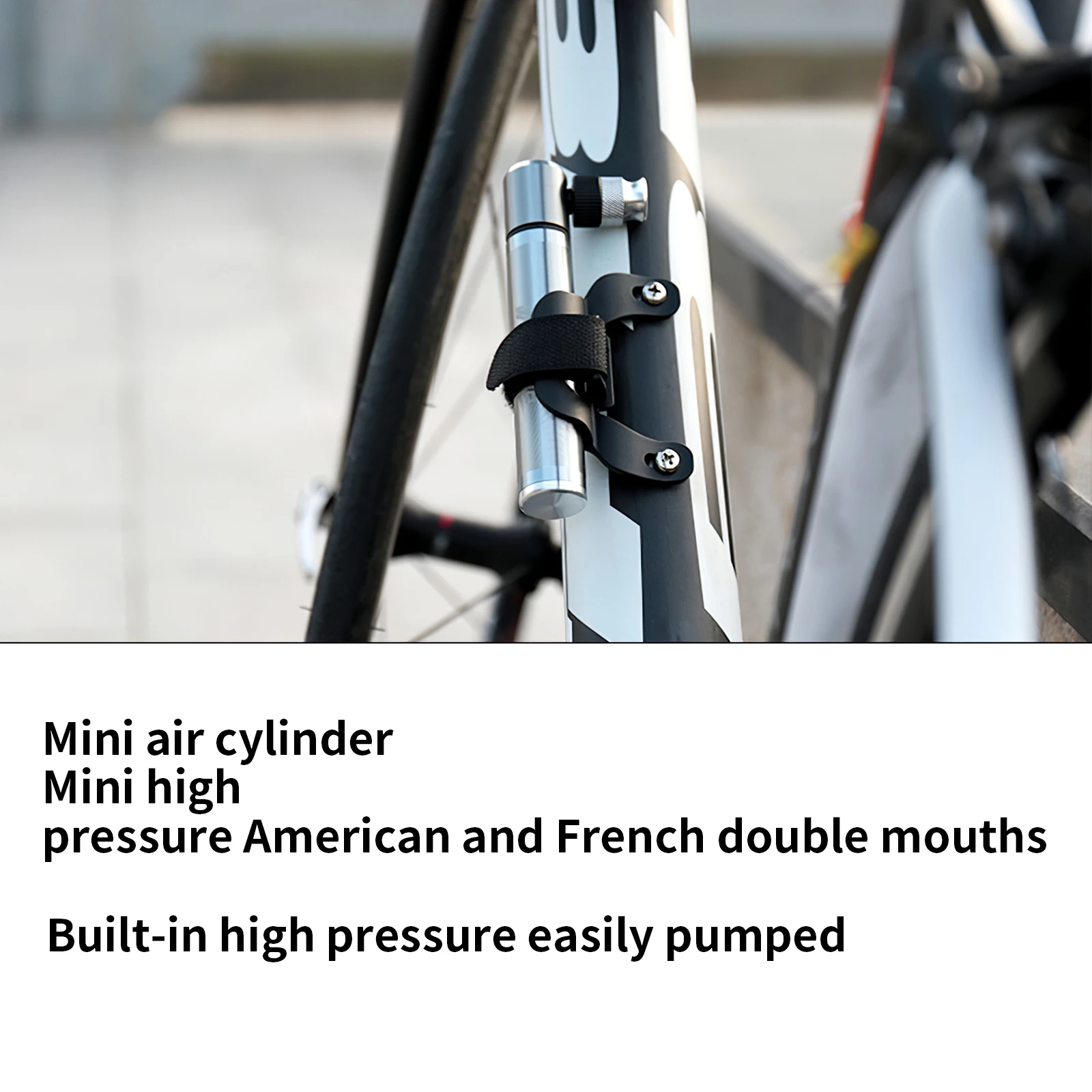 Portable Bicycle Pump Mini Hand Pump Cycling Air Pump Ball Toy Tire Inflator 160psi High-Pressure Valve MTB Mountain Bike Pump 
Portable Bicycle Pump Mini Hand Pump Cycling Air Pump Ball Toy Tire Inflator 160psi High-Pressure Valve MTB Mountain Bike Pump